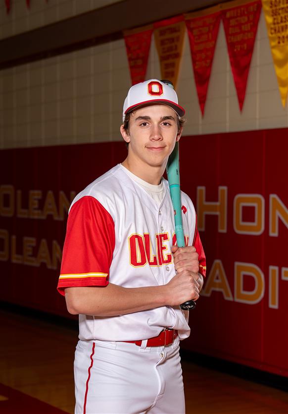 Senior Baseball Player
